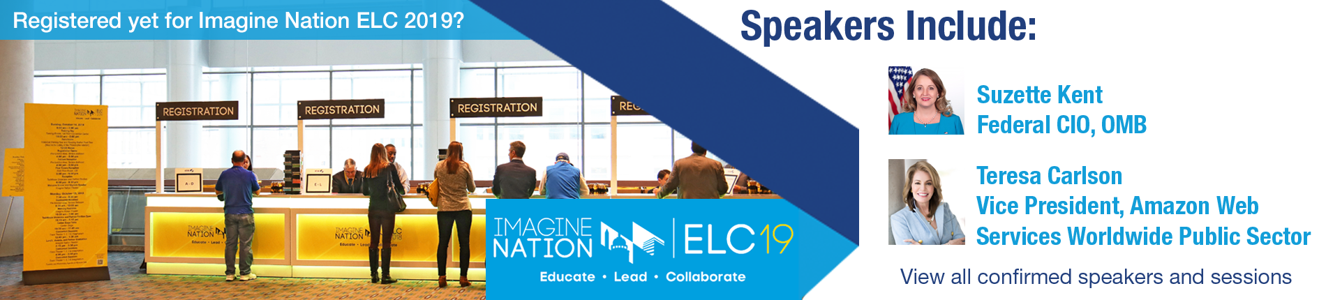 Imagine Nation ELC 2019 Banner